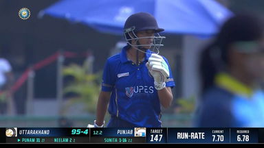 Senior Women's T20 Trophy 2023 QF 1: Punam Raut's composed 43(37)