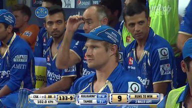 M10: RR vs CSK –  Pravin Tambe Wicket