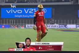 M29: PBKS vs DC – Chris Jordan Wicket