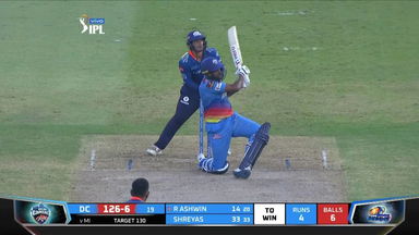 M46: MI vs DC – Ravichandran Ashwin Six