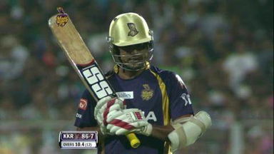 Match 2 KKR vs DD – Shukla’s Wicket