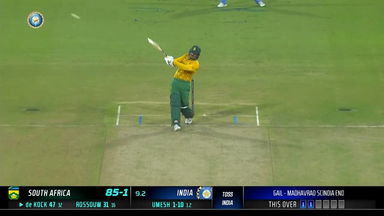 IND vs SA 2022, 3RD T20I: Quinton De Kock  Six