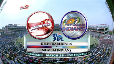 IPL 2013 M28: DD vs MI – Match Highlights