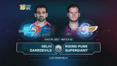 IPL 2017 M52: DD vs RPS – Match Highlights