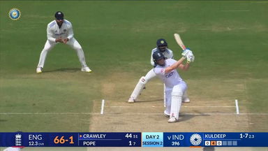 IND vs ENG 2024, 2ND Test: Zak Crawley Six