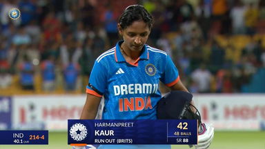 IND-W vs SA-W 2024, 3rd ODI: Harmanpreet Kaur Wicket