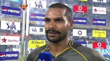 M43: SRH vs MI – Shikhar Dhawan Interview