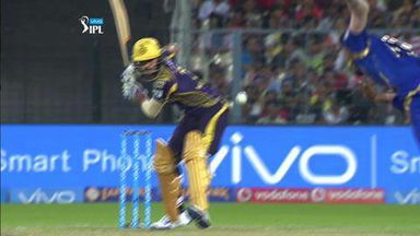 M5: KKR vs MI – Manish Pandey Six