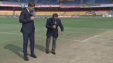 IND vs AUS 2017 - 2nd Test, Day 4 : Pitch report
