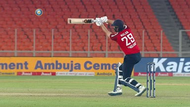 IND vs ENG 2021, 4th T20I : Dawid Malan Six