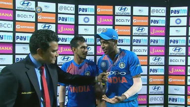IND vs NZ 2017, 3rd T20I: Hardik Pandya & Yuzvendra Chahal Interview