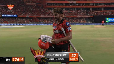 M69: SRH vs PBKS – Nitish Reddy Wicket