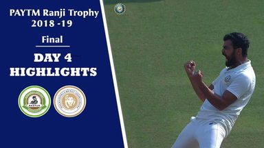 Ranji Trophy 2018-19 Final: Vidarbha v Saurashtra - Day 4 Highlights