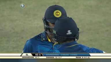 2ND T20I: IND vs SL – Dasun Shanaka Six
