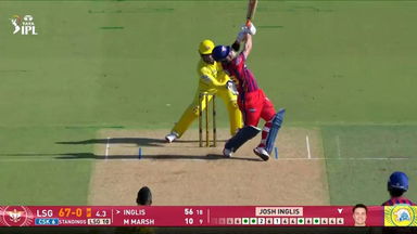 IPL 2026 M53: CSK vs LSG -  Josh Inglis Six