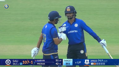 Vijay Hazare Trophy 2025-26 QF2, Uttar Pradesh vs Saurashtra: Match Highlights