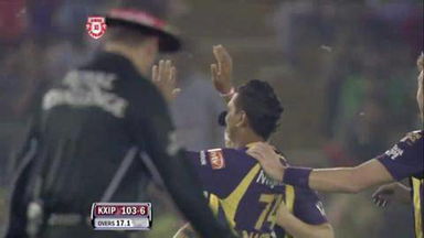 Match 22 KXIP vs KKR – Dogra's Wicket