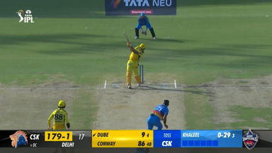 M67: DC vs CSK –  Shivam Dube  Six