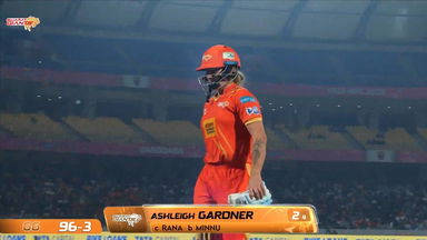 Wicket: Match 17, Gujarat Giants vs Delhi Capitals, WPL 2026: Ashleigh Gardner Wicket