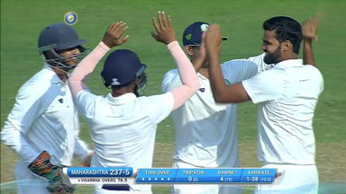 Ranji Trophy 2018-19: Maharashtra  vs Vidarbha - Day 1 Highlights