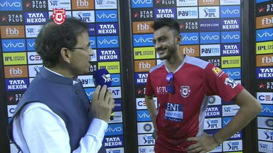M12: KXIP vs CSK –  Axar Patel Interview