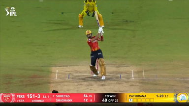IPL 2025 M49: CSK vs PBKS - Shreyas Iyer Six