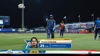 M48: MI vs RCB – Ishan Kishan Wicket