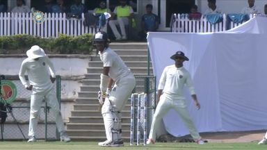 Bengal captain Abhimanyu Easwaran's solid 65