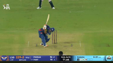 IPL 2025 M64: GT vs LSG - Rishabh Pant Six