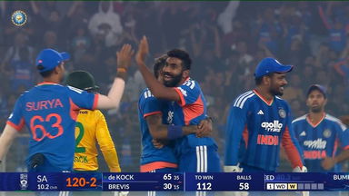 IND vs SA 2025, 5th T20I: Fall of Wickets