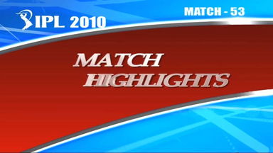 IPL 2010 Match 53 Highlights KKR vs RR