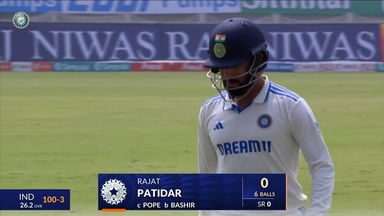IND vs ENG 2024, 4TH Test: Rajat Patidar Wicket