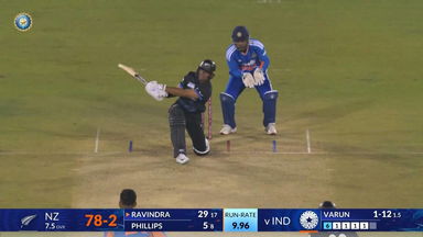 IND vs NZ 2026, 2nd T20I: Rachin Ravindra Six