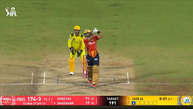 IPL 2025 M49: CSK vs PBKS - Shashank Singh Six