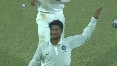 Duleep Trophy 2016-17: India Red vs India Green - Kuldeep Yadav's 6-wicket haul
