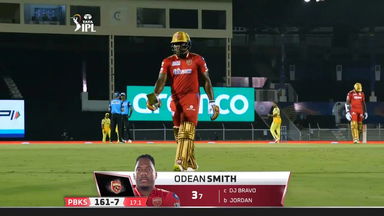 M11: CSK vs PBKS – Odean Smith Wicket