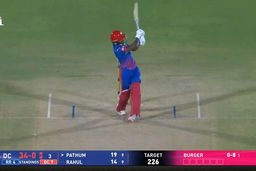 IPL 2026 M43: RR vs DC - Pathum Nissanka Six