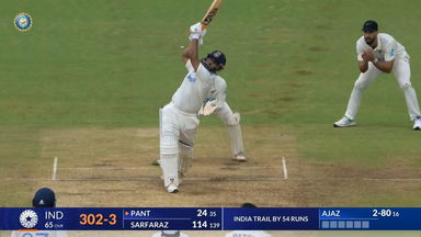 IND vs NZ 2024, 1ST Test: Rishabh Pant Six