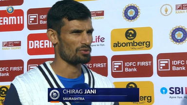 Ranji Trophy 2023/24, Saurashtra vs Jharkhand Day 2: Chirag Jani Interview