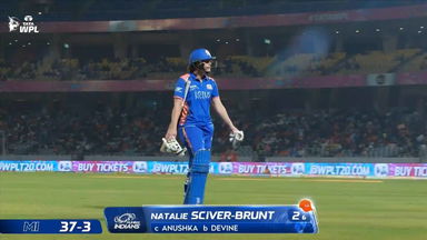 Wicket: Match 19, Gujarat Giants vs Mumbai Indians, WPL 2026: Natalie Sciver-Brunt Wicket