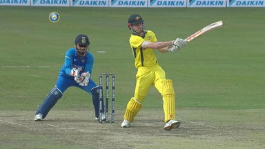 IND vs AUS 2019, 5th ODI: Ashton Turner Six