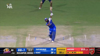 M33: PBKS vs MI – Rohit Sharma Six