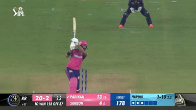 M23: GT vs RR – Devdutt Padikkal Six