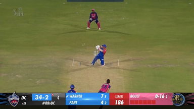 M09: RR vs DC – David Warner Six