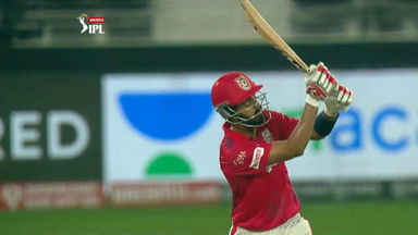 M02: DC vs KXIP – KL Rahul Six