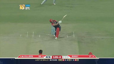M8: KXIP vs RCB – AB de Villiers Six