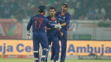 Yuzvendra Chahal's excellent catch at the ropes