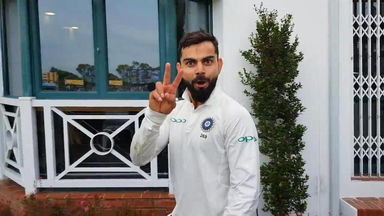 Team India rejoice win at the Wanderers