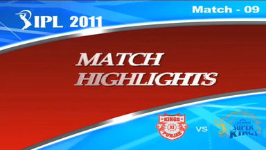 IPL 2011 Match 9 Highlights KXIP vs CSK