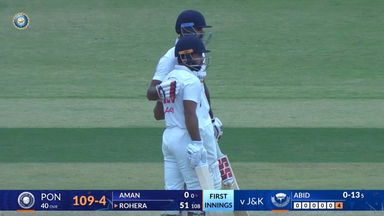 Ranji Trophy 2025-26, Pondicherry vs J&K, Day 1: Match Highlights